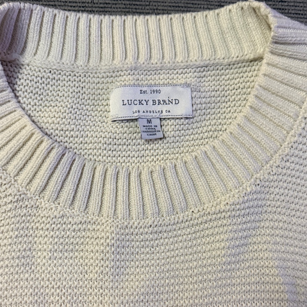 Lucky Brand Ombre Striped Sweater Shell Tank - Picture 5 of 5